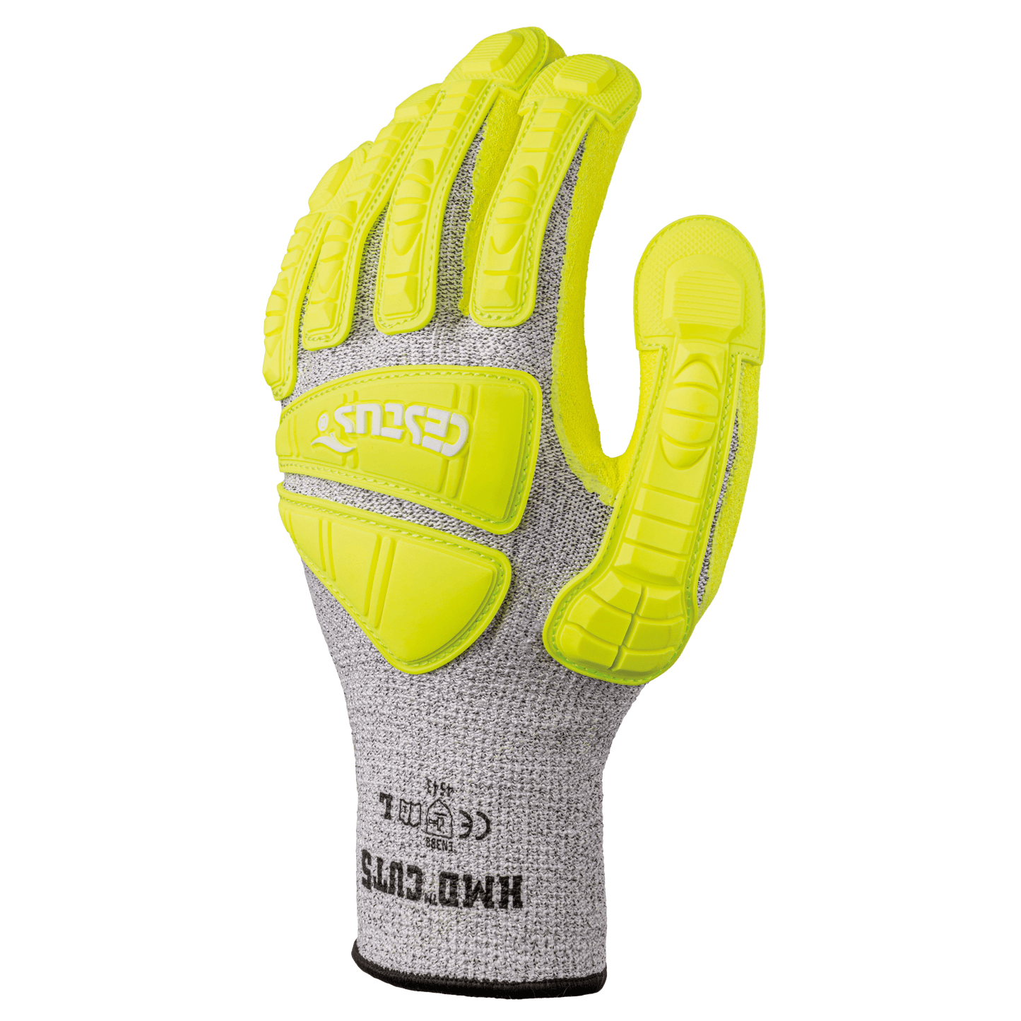 CESTUS HMD Cut 5 and Impact & Cut Resistant Hi - Vis Safety Gloves - Mstore