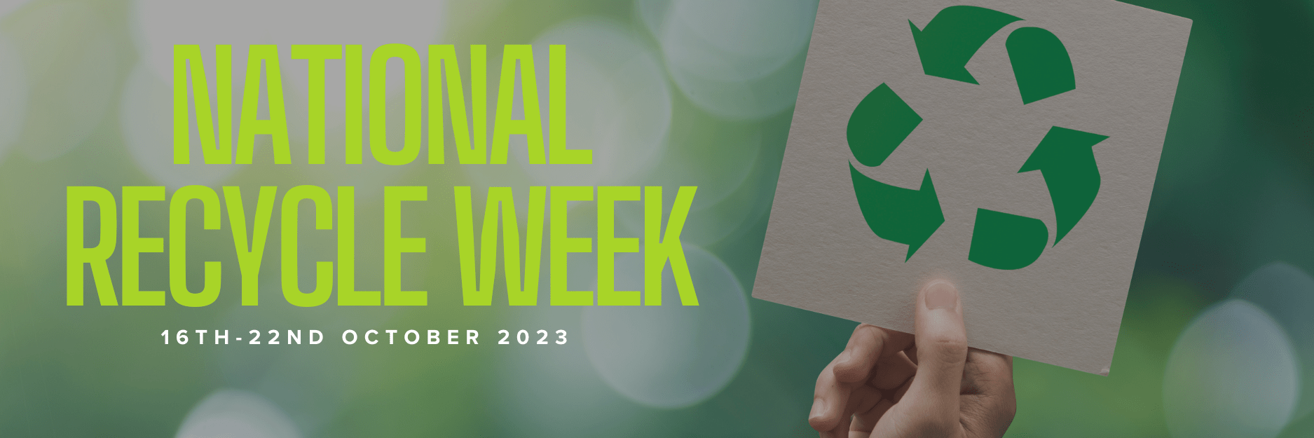 Recyce Week Embracing Recycle Week: Our Eco-Friendly Product Guide