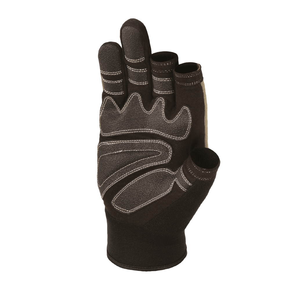 
                  
                    SKYTEC Xeri Open Finger Precision Work Gloves with Faux Leather Palm - Mstore
                  
                