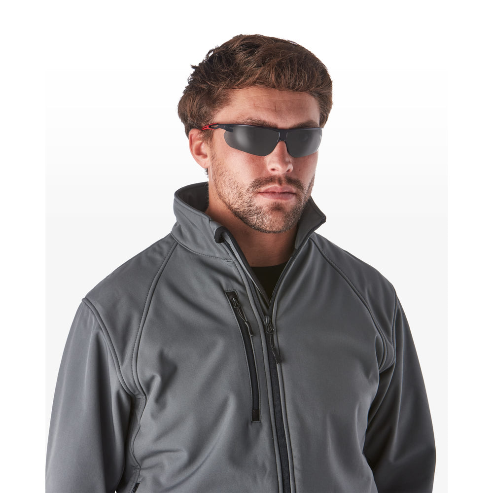 
                  
                    RILEY Ligera Panoramic safety Glasses with Grey Tint Lens - Mstore
                  
                