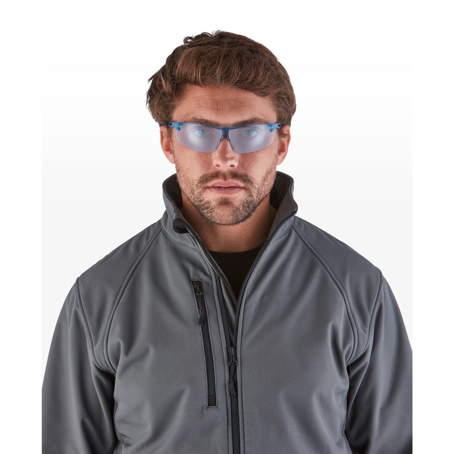 RILEY Ligera Panoramic safety Glasses with Blue Tint Lens - Mstore