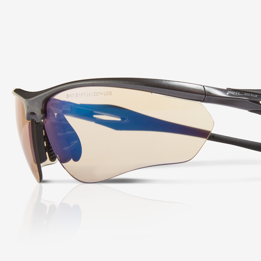 
                  
                    RILEY Cypher Sleek Wrap Around Safety Glasses with Low Light Lens - Mstore
                  
                