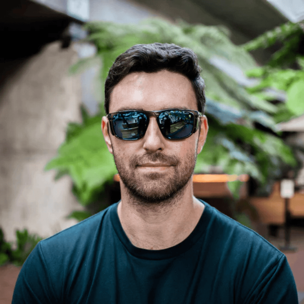 RILEY Navigator X Smoked Frame Safety Sunglasses with Blue Mirror Revo Lens - Mstore