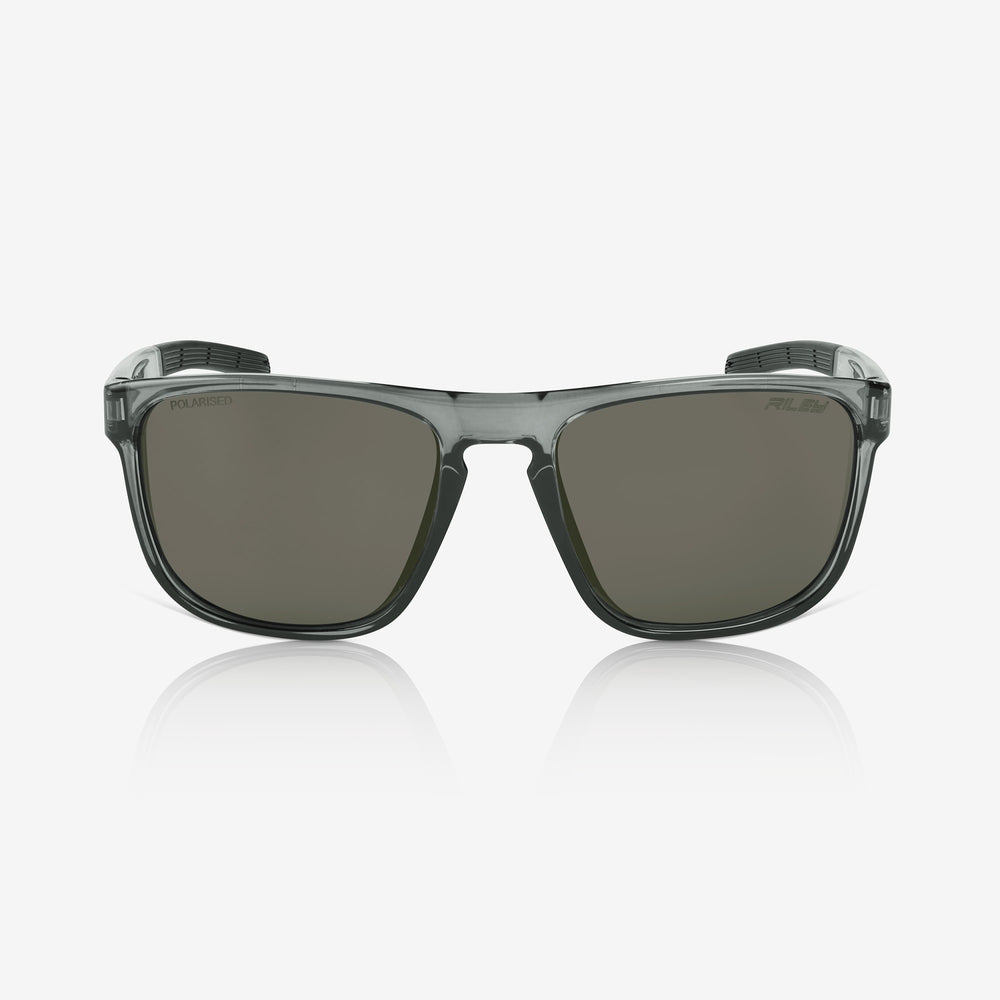 Navigator Frame Riley RILEY Navigator X Smoked Frame Wayfarer Style Sunglasses with Polarise