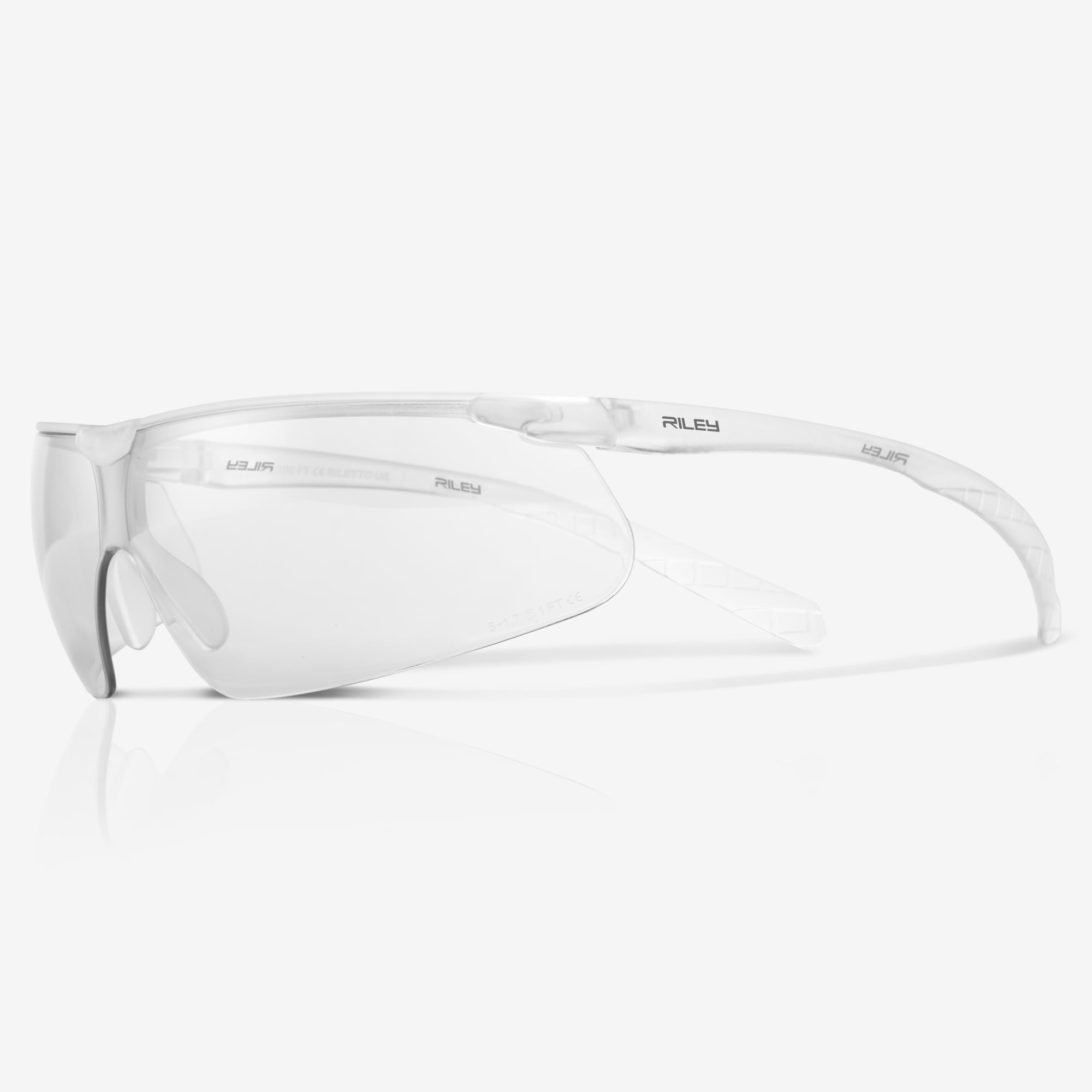 Riletto Lightweight Wrap Safety Glasses Indoor Outdoor Lens