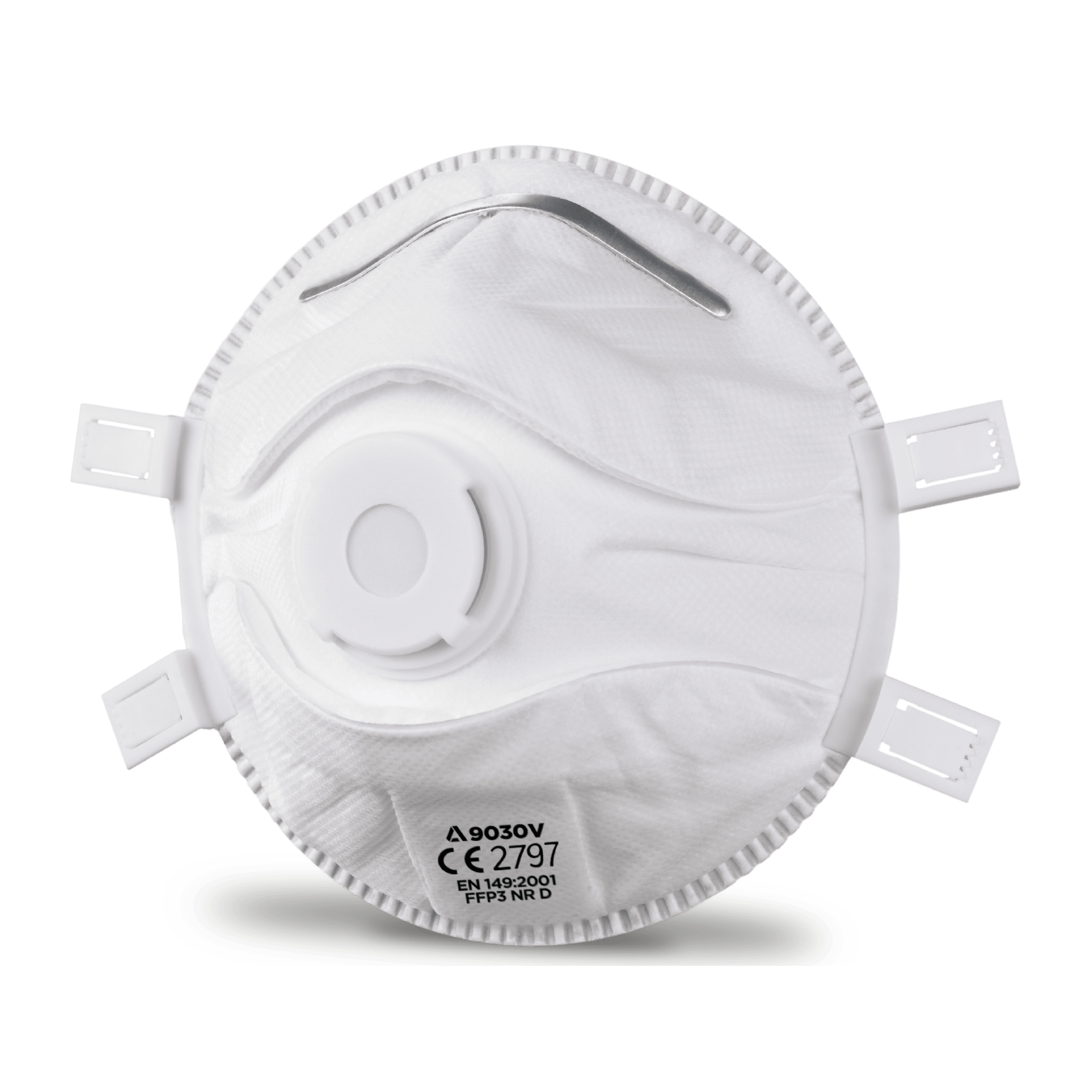 9030V FFP3 Valved Disposable Cup Shape Respirator Face Dust Mask