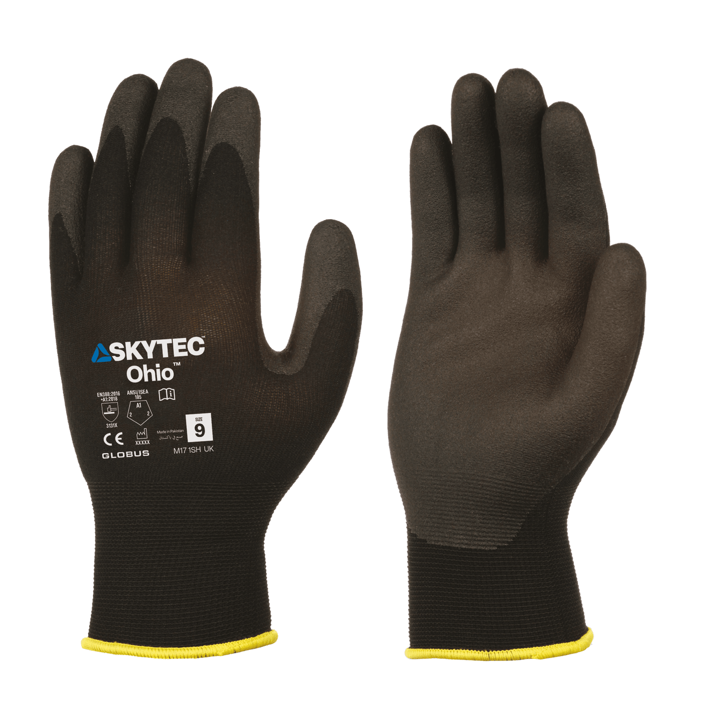 SKYTEC Ohio Abrasion Resistant Work Gloves with Foam Coated Palm - Mstore