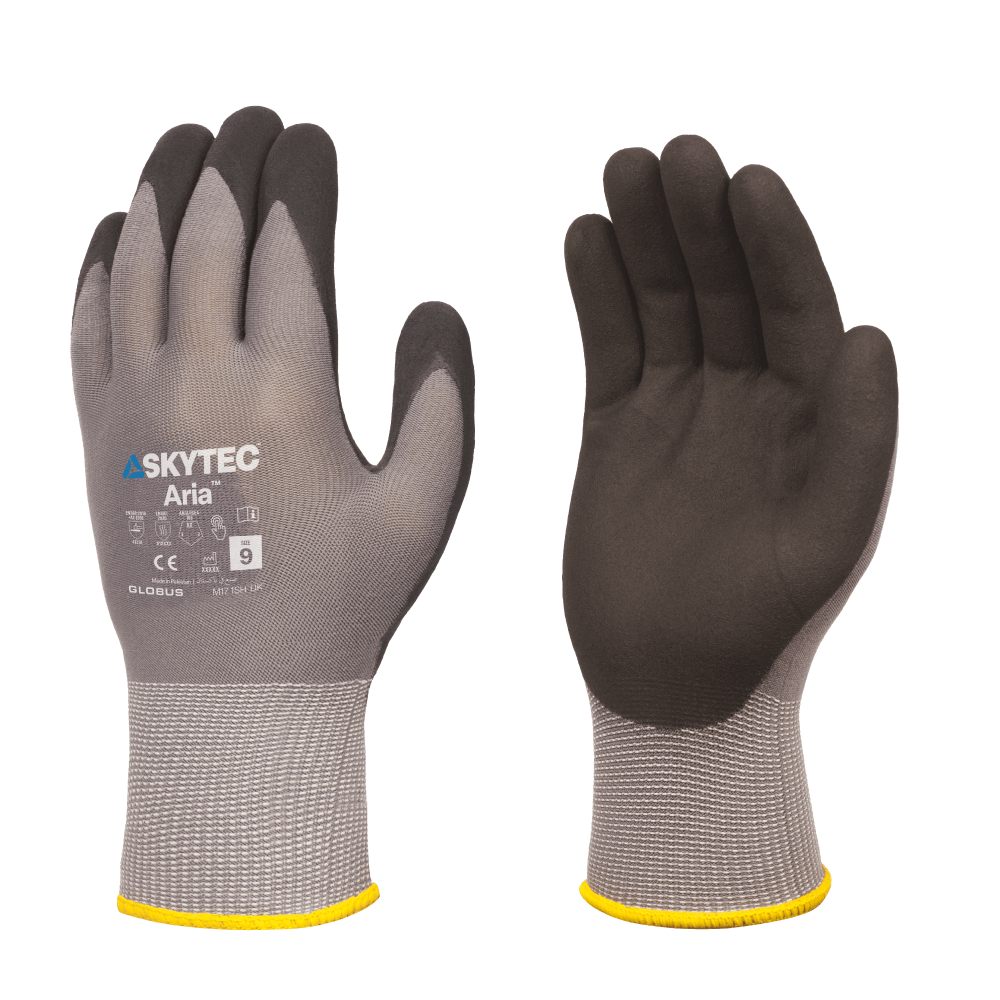 Skytec Aria Nitrile Coated Multi-Purpose Work Gloves