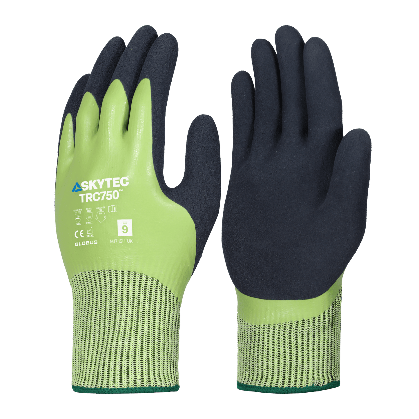 SKYTEC TRC750 High Cut & Water Resistant Fully Coated Latex Work Gloves - Mstore