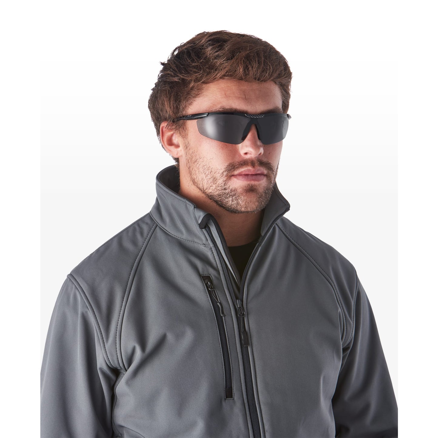 RILEY Agera Wrap Around  Safety Glasses with Side Shield with Grey Lens - Mstore