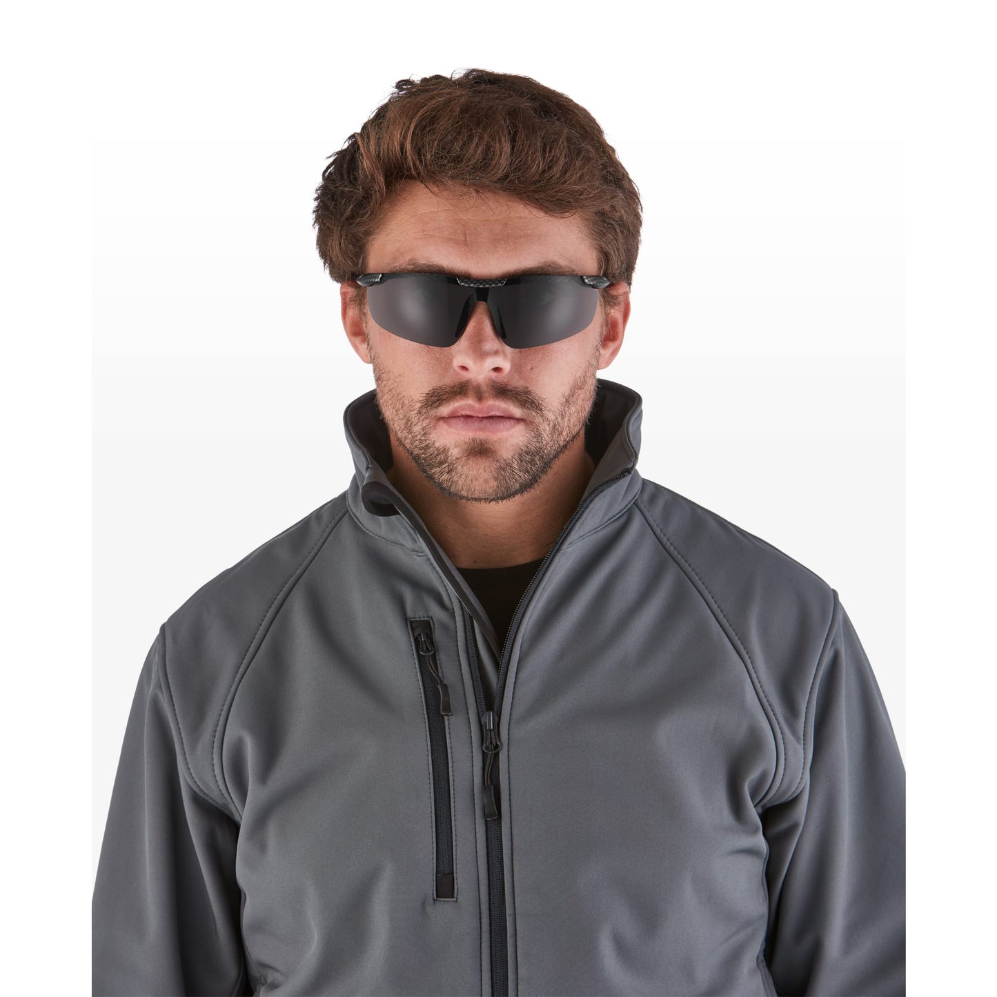 RILEY Agera Wrap Around  Safety Glasses with Side Shield with Grey Lens - Mstore