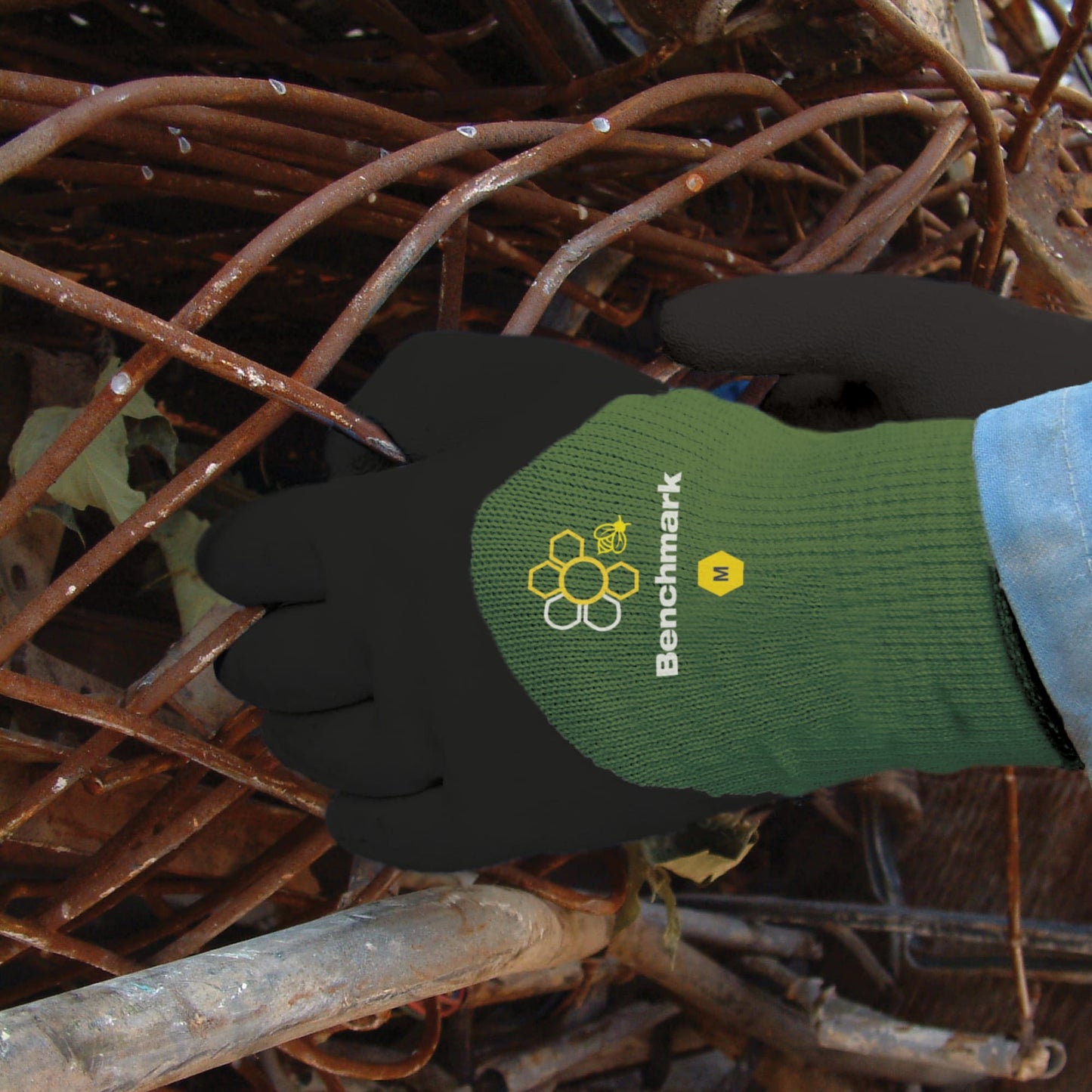 BENCHMARK Durable Multi Purpose Gardening Gloves with Waterproof Grip Coating - Mstore