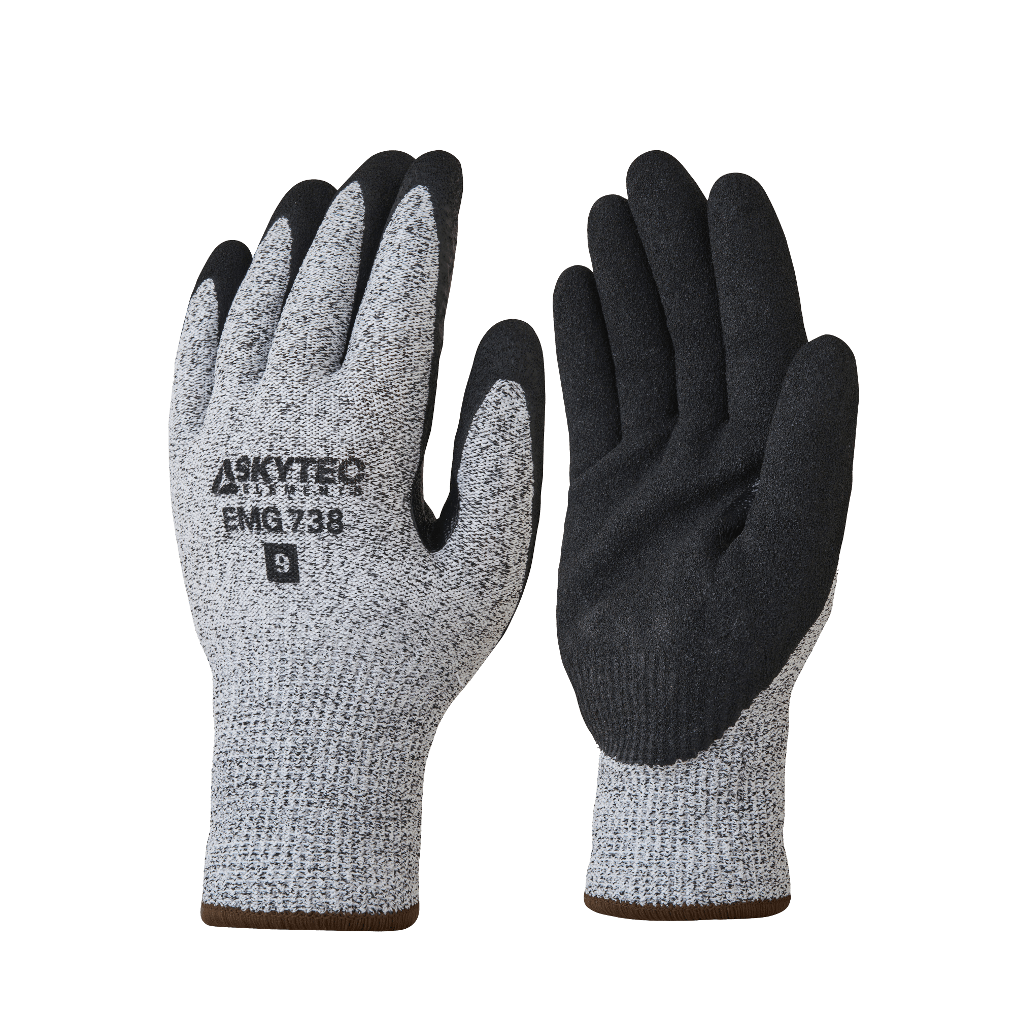 SKYTEC ELEMENTS EMG738 Medium Cut Resistant Protection Safety Work Glo
