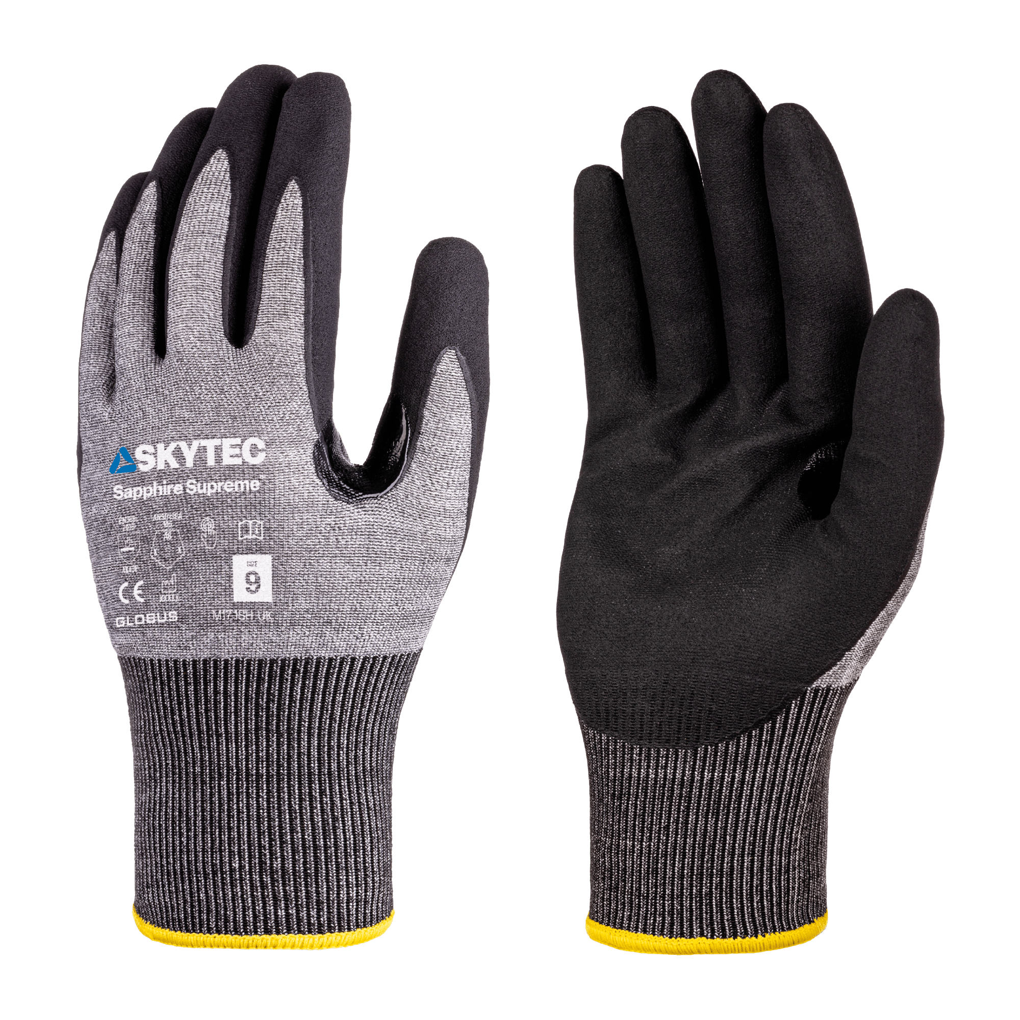 Sapphire Supreme Ultra Lightweight Extreme Cut Resistant Safety Work Gloves