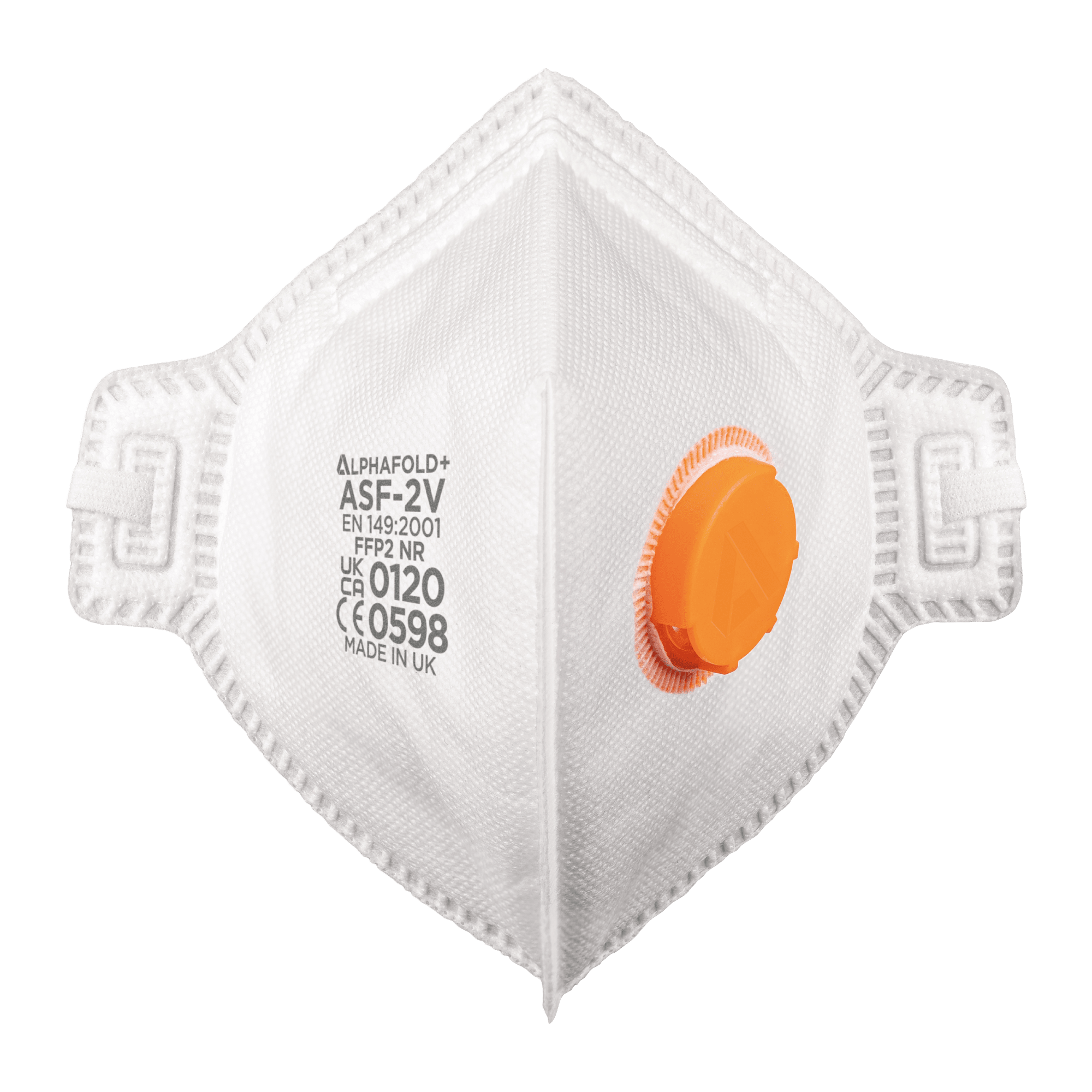 ASF 2V FFP2V Fold Flat Dust Mask Valve