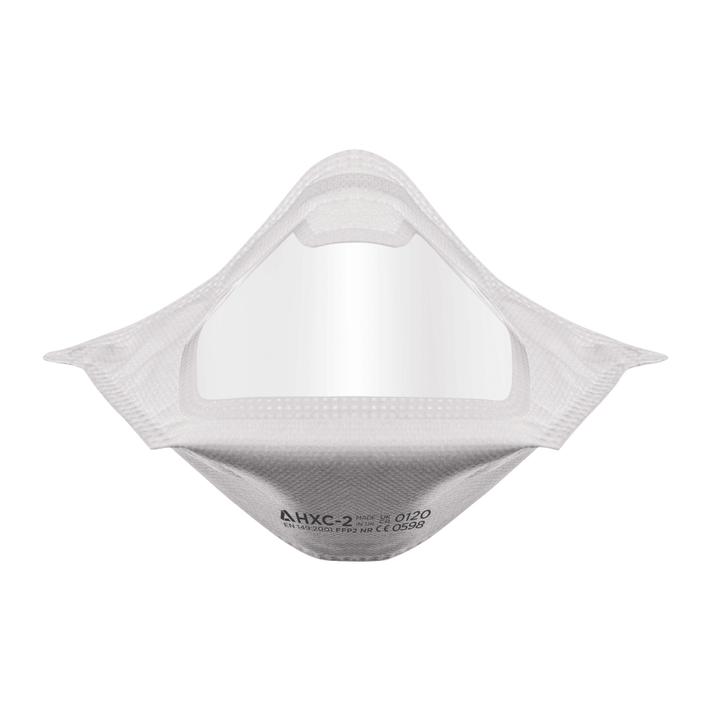 HAIKA HXC-3 FFP2 Anti-Fog Clear Panel Face Mask (BOX of 20) - Mstore