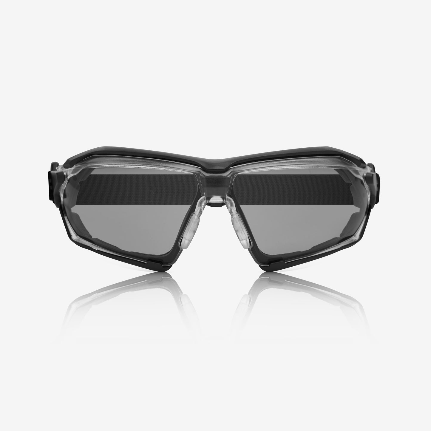 SKYTEC ELEMENTS EME21 Anti Scratch Anti Fog Sports Style Hybrid Spoggles Safety Glasses & Protective Goggles Combination with Grey Tint Lens - Mstore