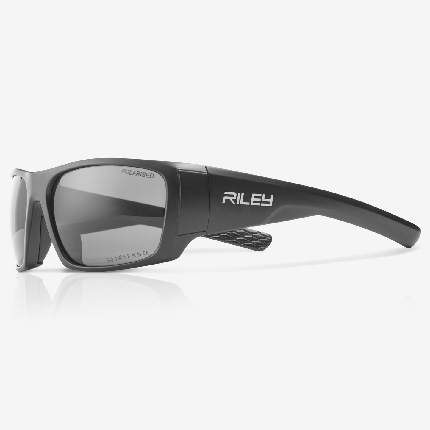 RILEY Script Sports Style Safety Sunglasses with Polarised Lens - Mstore