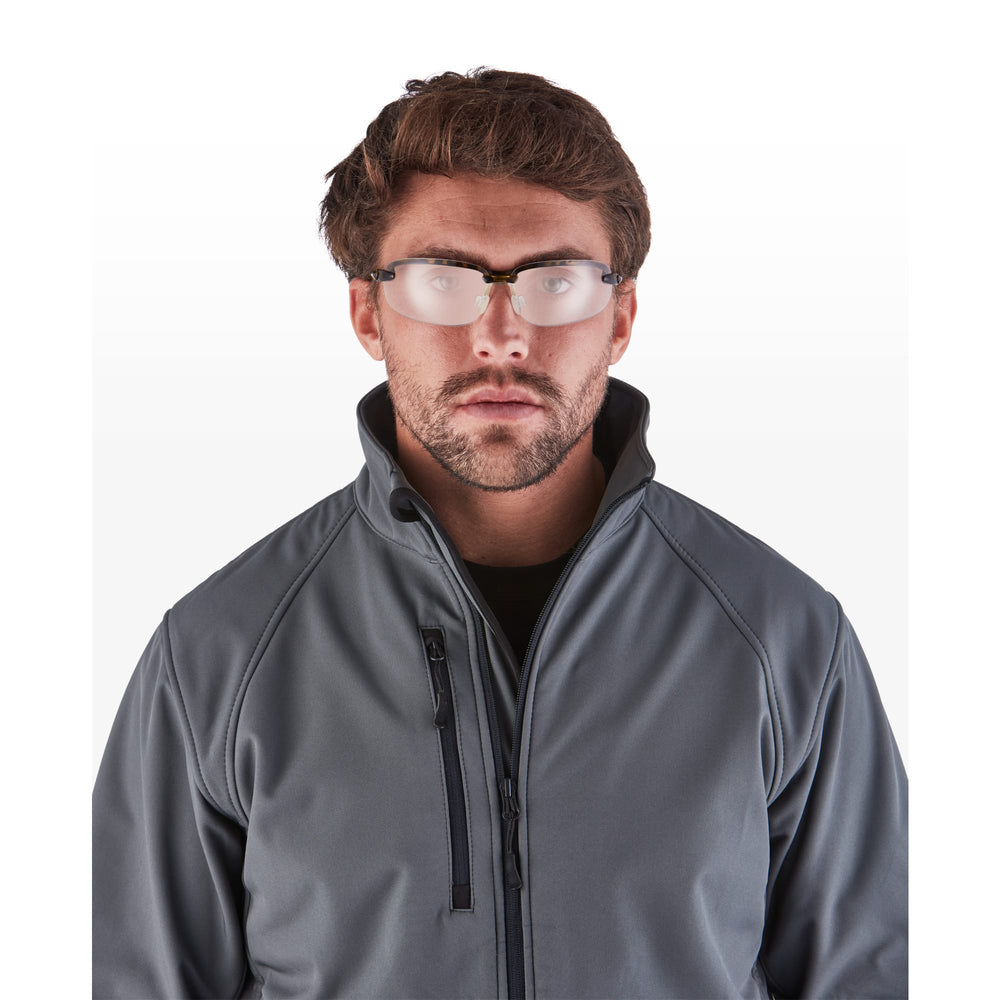 
                  
                    RILEY Aspini Tortoiseshell Safety Glasses with Clear Lens - Mstore
                  
                