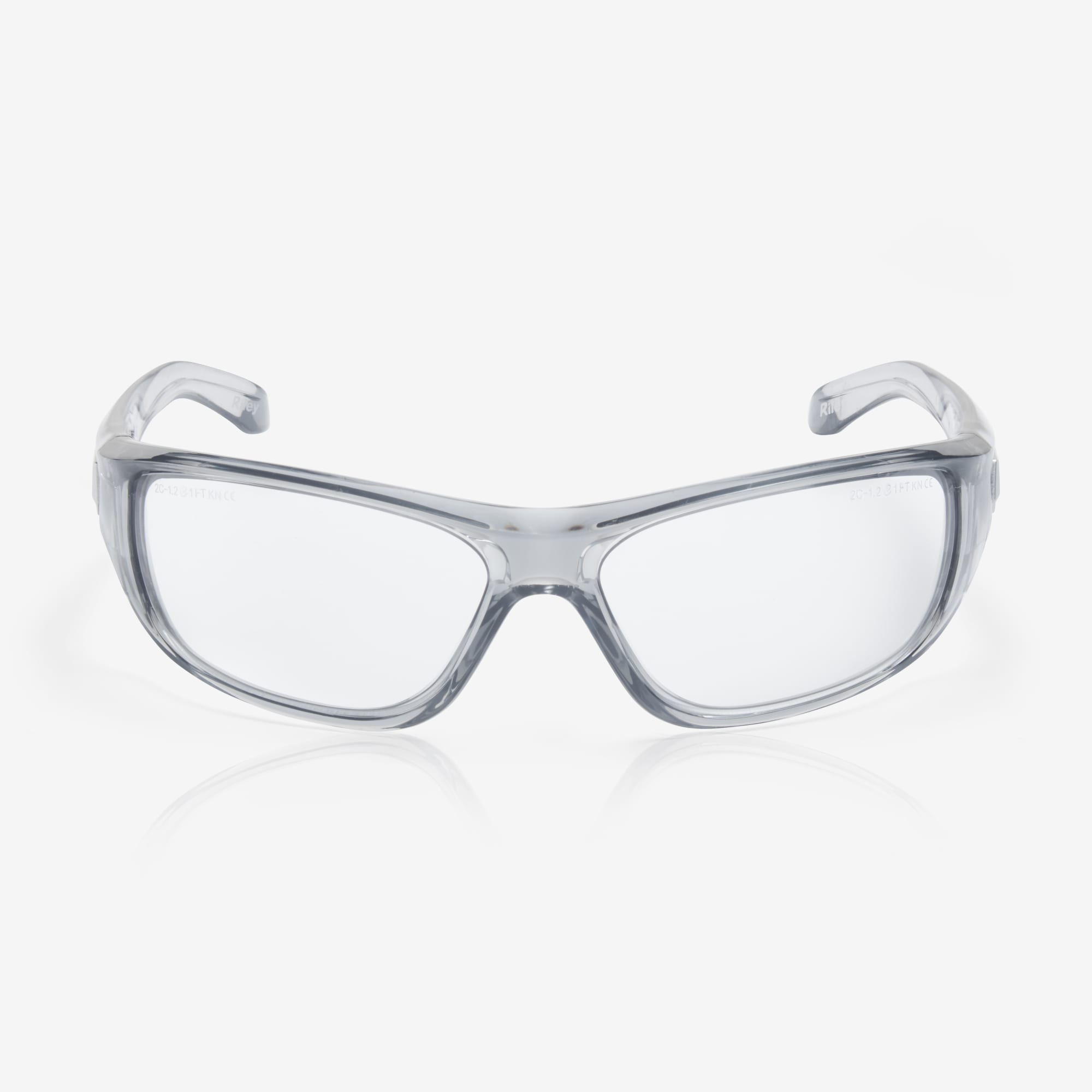Strobe Fashion Frame Safety Glasses Clear Frame