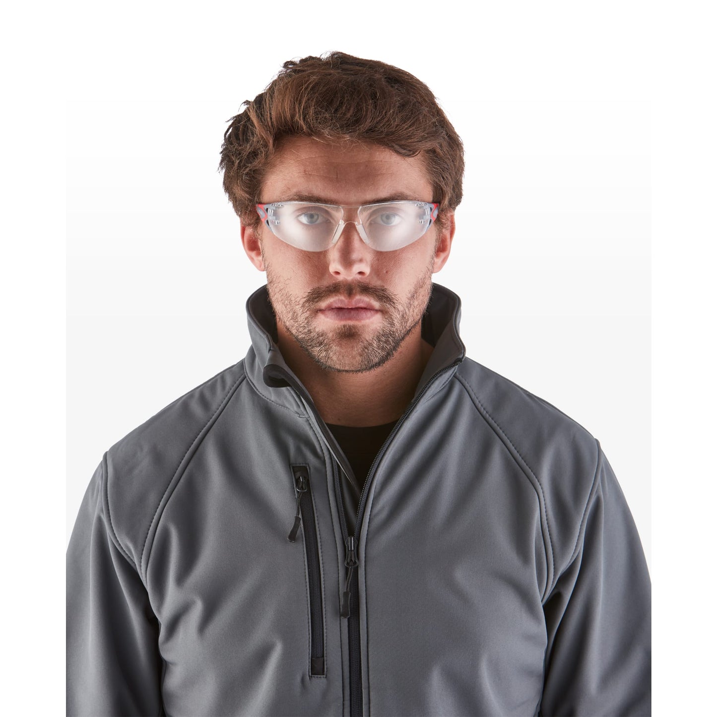 RILEY Stream Evo Small  Anti Fog  Wrap Around Safety Glasses with Clear Lens - Mstore