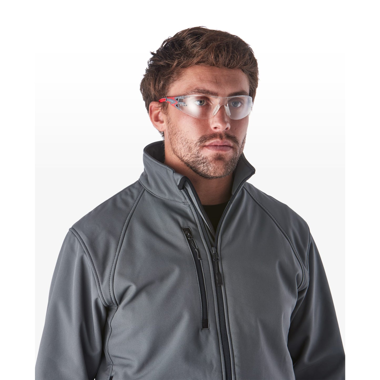 RILEY Stream Evo Small  Anti Fog  Wrap Around Safety Glasses with Clear Lens - Mstore
