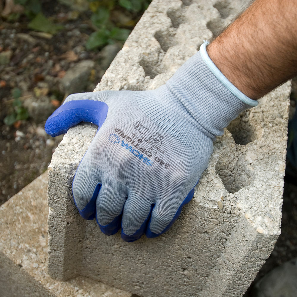 
                  
                    SHOWA 340 Opti Grip Lightweight Grip Safety Gardening Gloves - Mstore
                  
                
