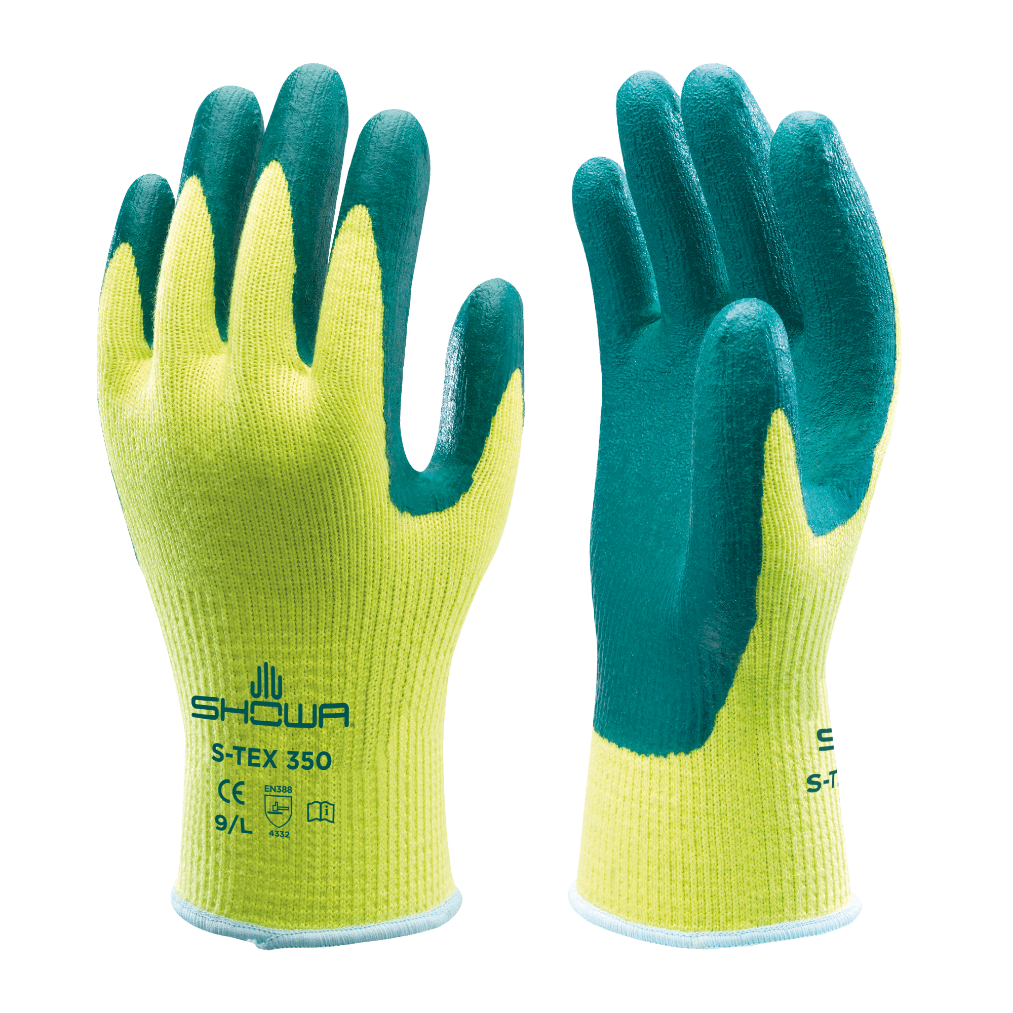 S TEX 350 Hi Vis Cut Resistant Safety Work Gloves