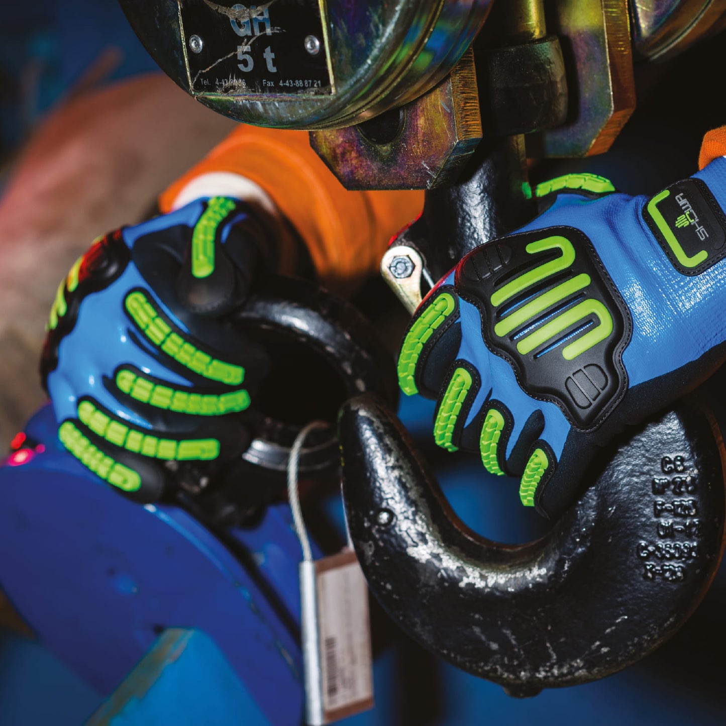 SHOWA 377-IP Impact Protect Oil Resistant Safety Work Gloves - Mstore