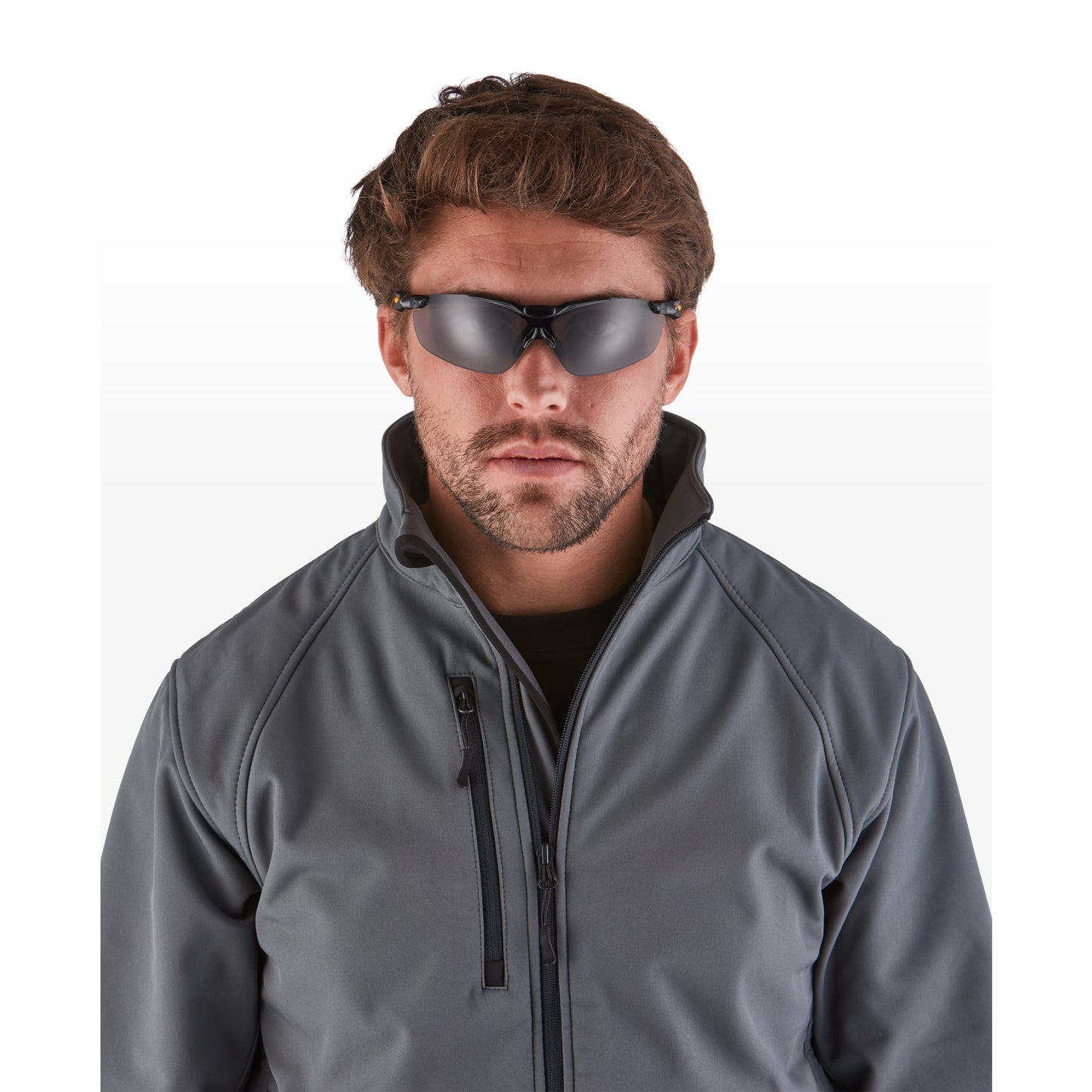 RILEY Elipta Sport Style Safety Eyewear Glasses with Grey Tint Lens - Mstore