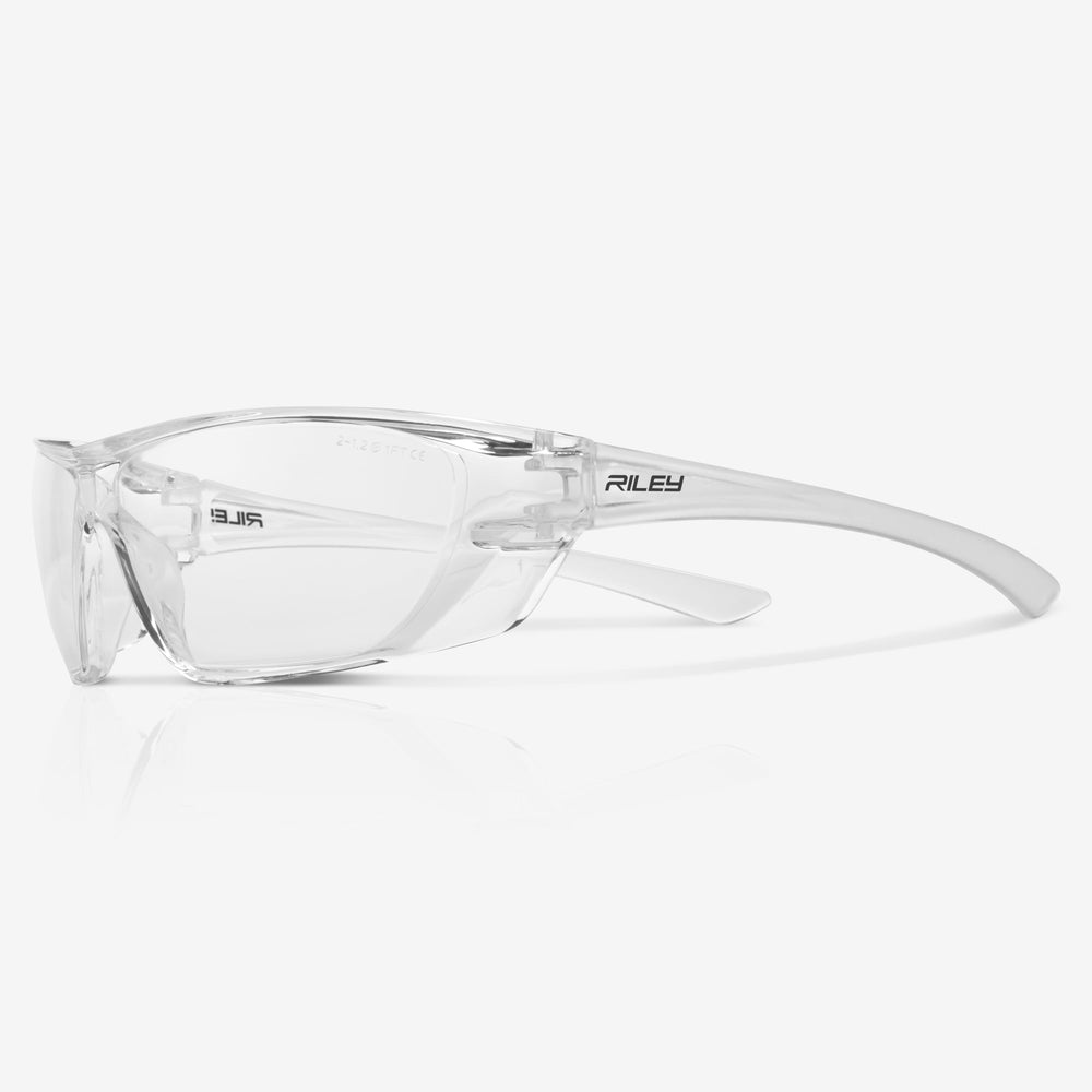RILEY Fresna Anti Fog Polycarbonate Safety Glasses with Clear Lens - Mstore