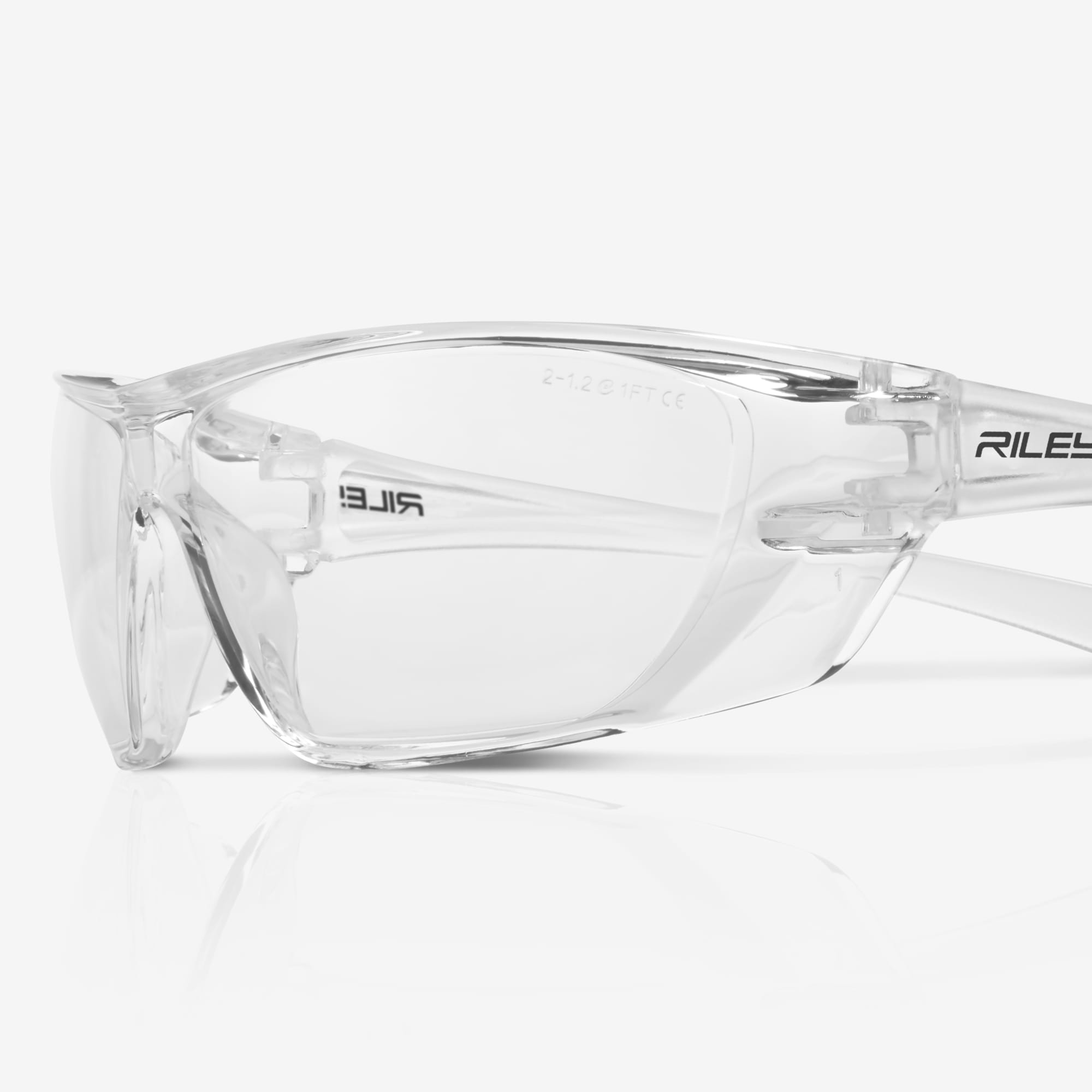 RILEY Fresna Anti Fog Polycarbonate Safety Glasses with Clear Lens