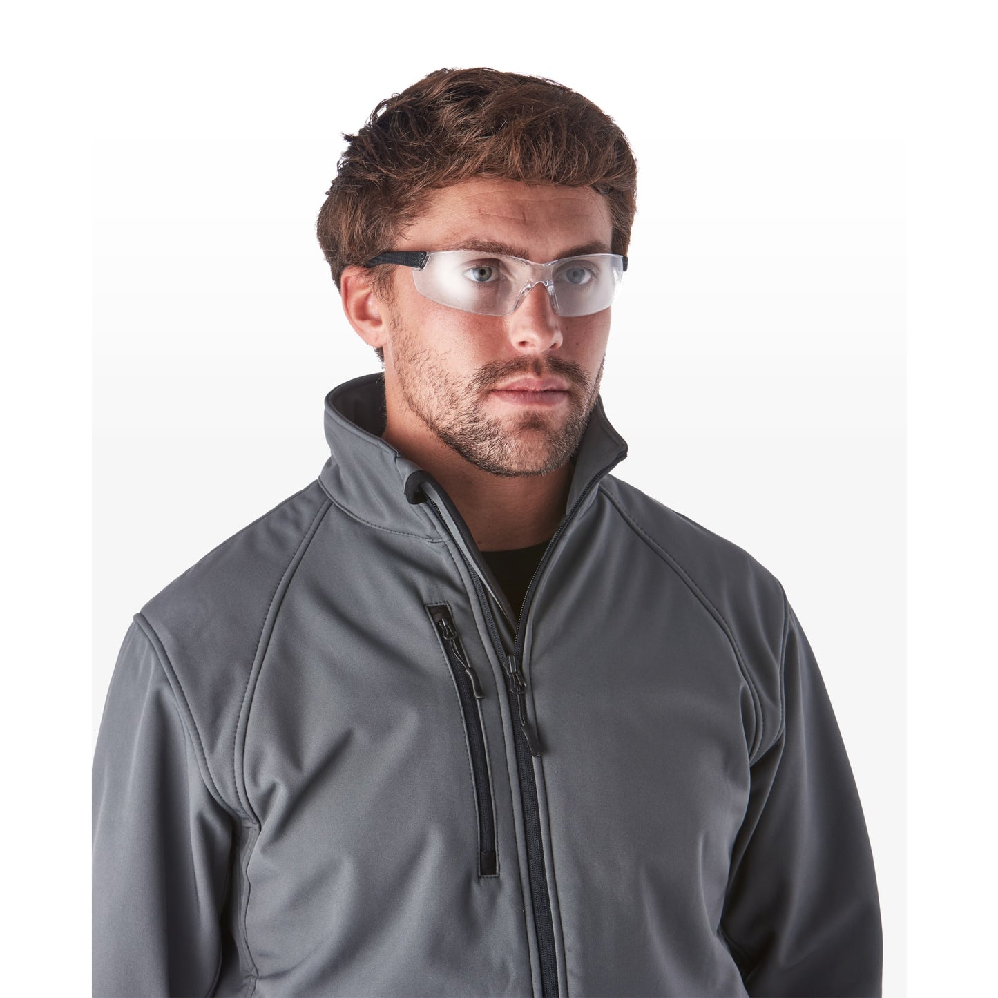 RILEY Retna Ultra Lightweight Wide Lens Safety Glasses with Clear Lens - Mstore