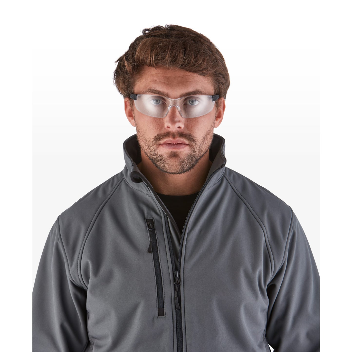 RILEY Retna Ultra Lightweight Wide Lens Safety Glasses with Clear Lens - Mstore