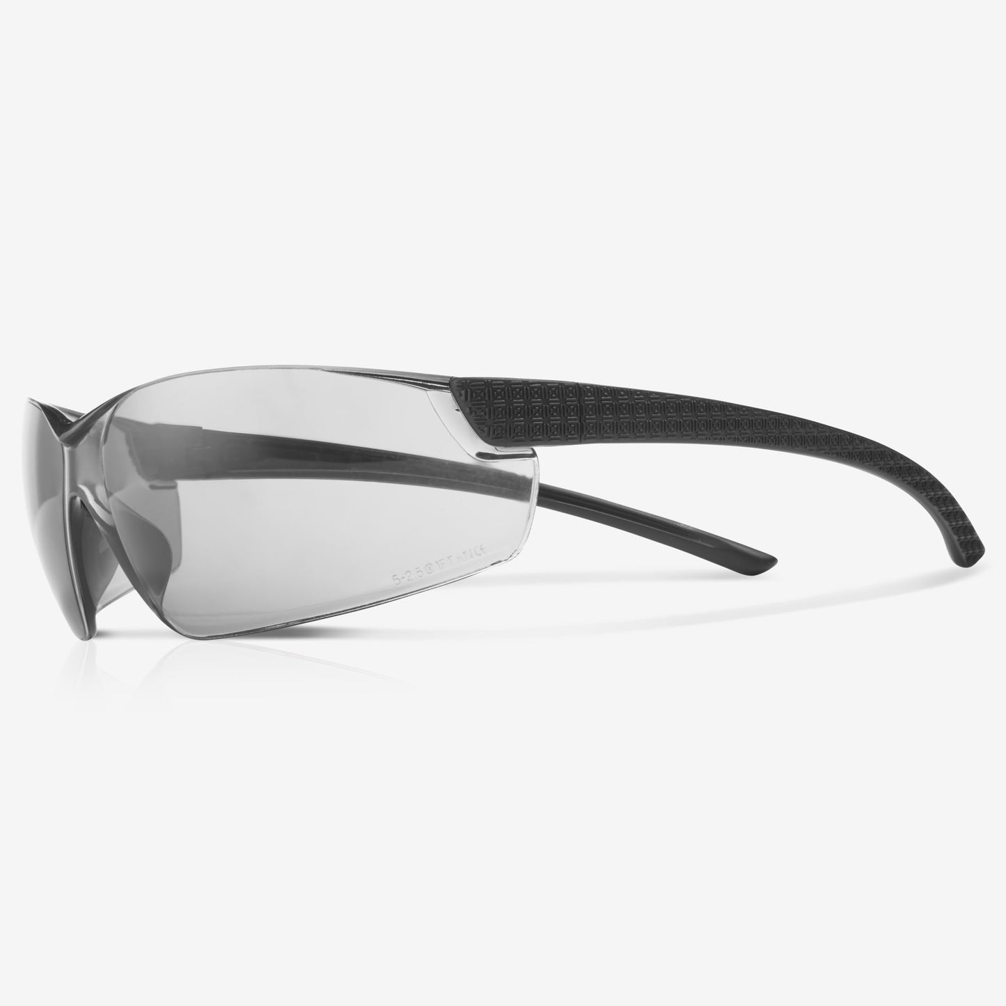 RILEY Retna Ultra Lightweight Wide Lens Safety Glasses with Grey Lens - Mstore