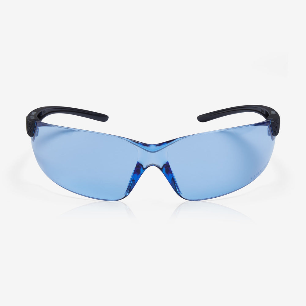 RILEY Retna Ultra Lightweight Wide Lens Safety Glasses with Blue Tint Lens - Mstore