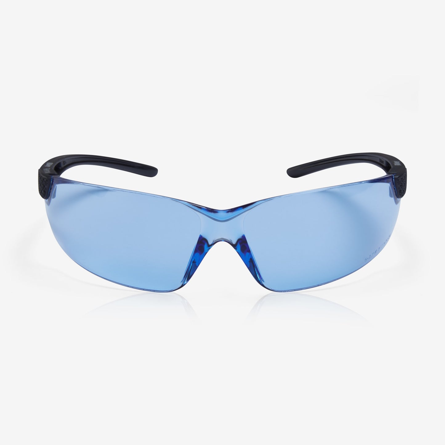 RILEY Retna Ultra Lightweight Wide Lens Safety Glasses with Blue Tint Lens - Mstore
