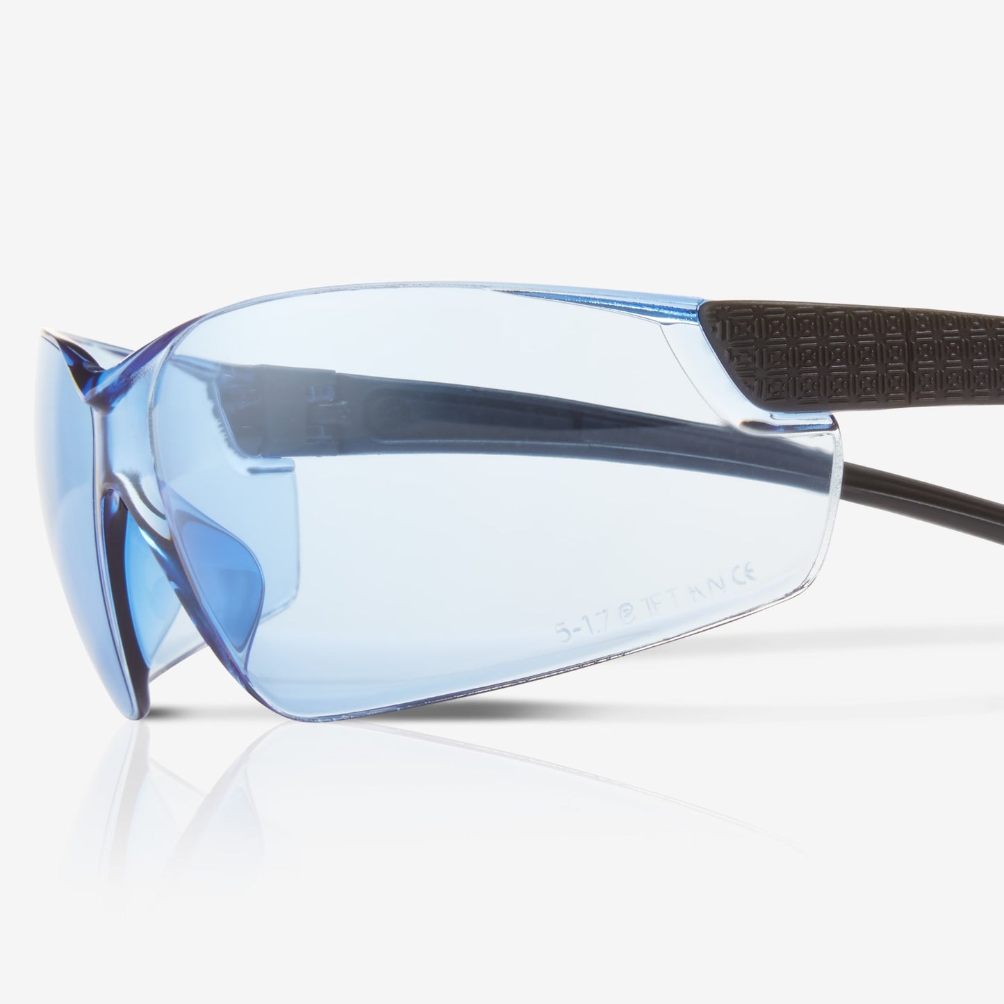 RILEY Retna Ultra Lightweight Wide Lens Safety Glasses with Blue Tint Lens - Mstore