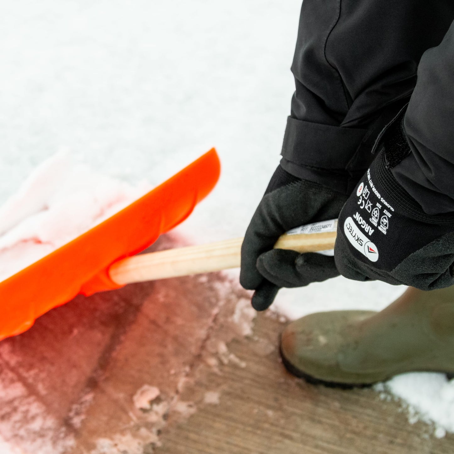SKYTEC Argon Fleece Lined Thermal Insulated Water Repellent Work Gloves - Mstore