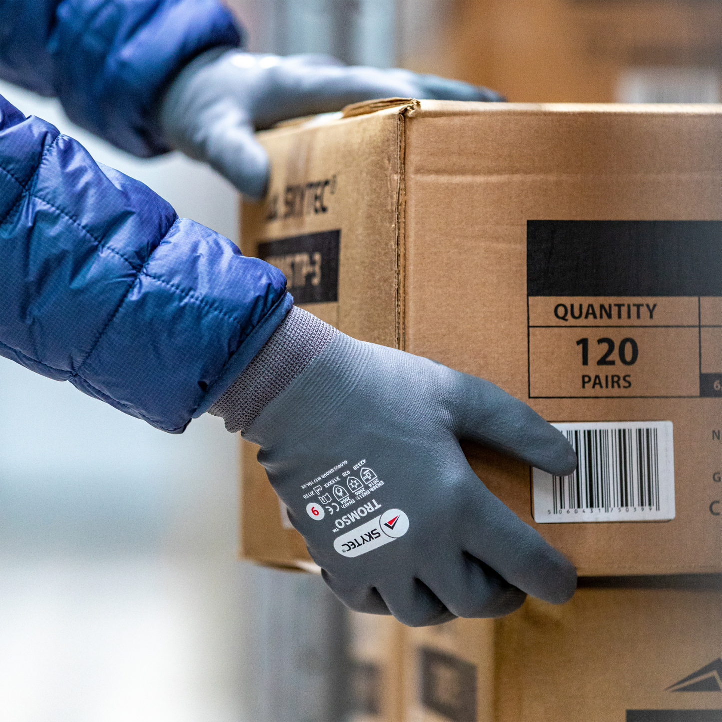 SKYTEC Tromso Thermal Insulated Touchscreen Work Gloves with Fleece Lining - Mstore