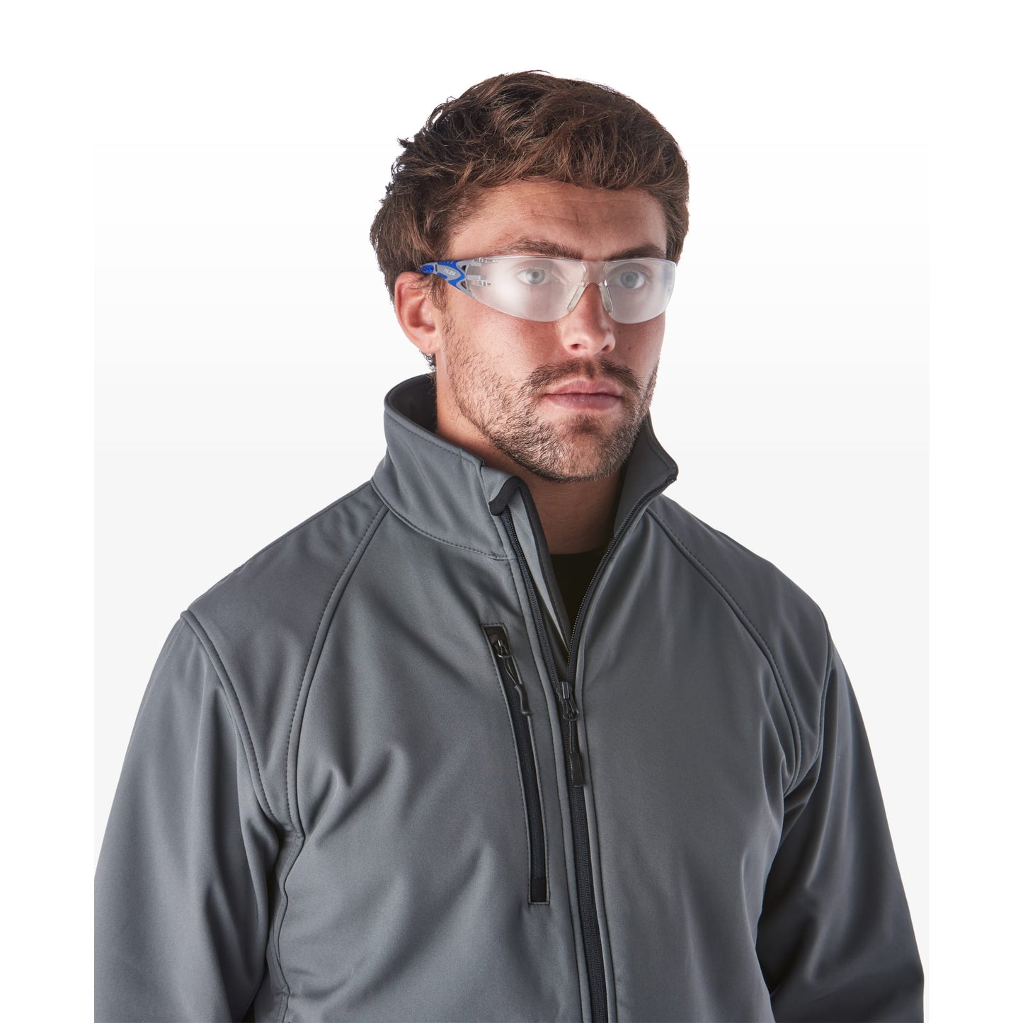 RILEY Stream Evo Eco Anti Fog  Wrap Around Safety Glasses with Clear Lens - Mstore