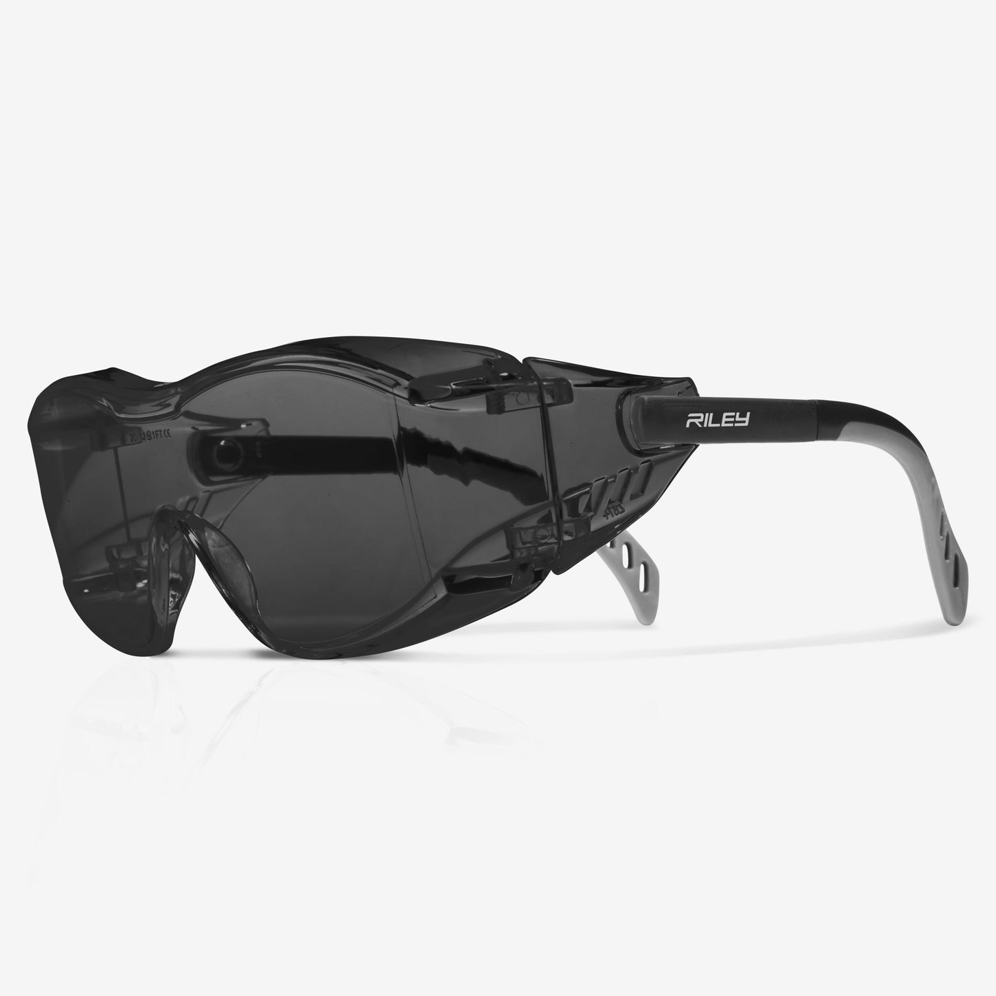 RILEY Tilla Anti Fog  Over Spectacle Safety Glasses with Grey Lens - Mstore