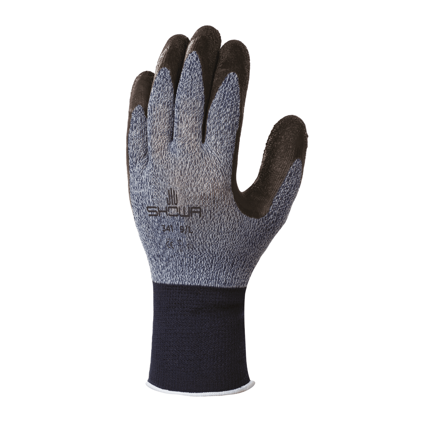 SHOWA 341 Advanced Grip Gardening Work Gloves in Grey - Mstore