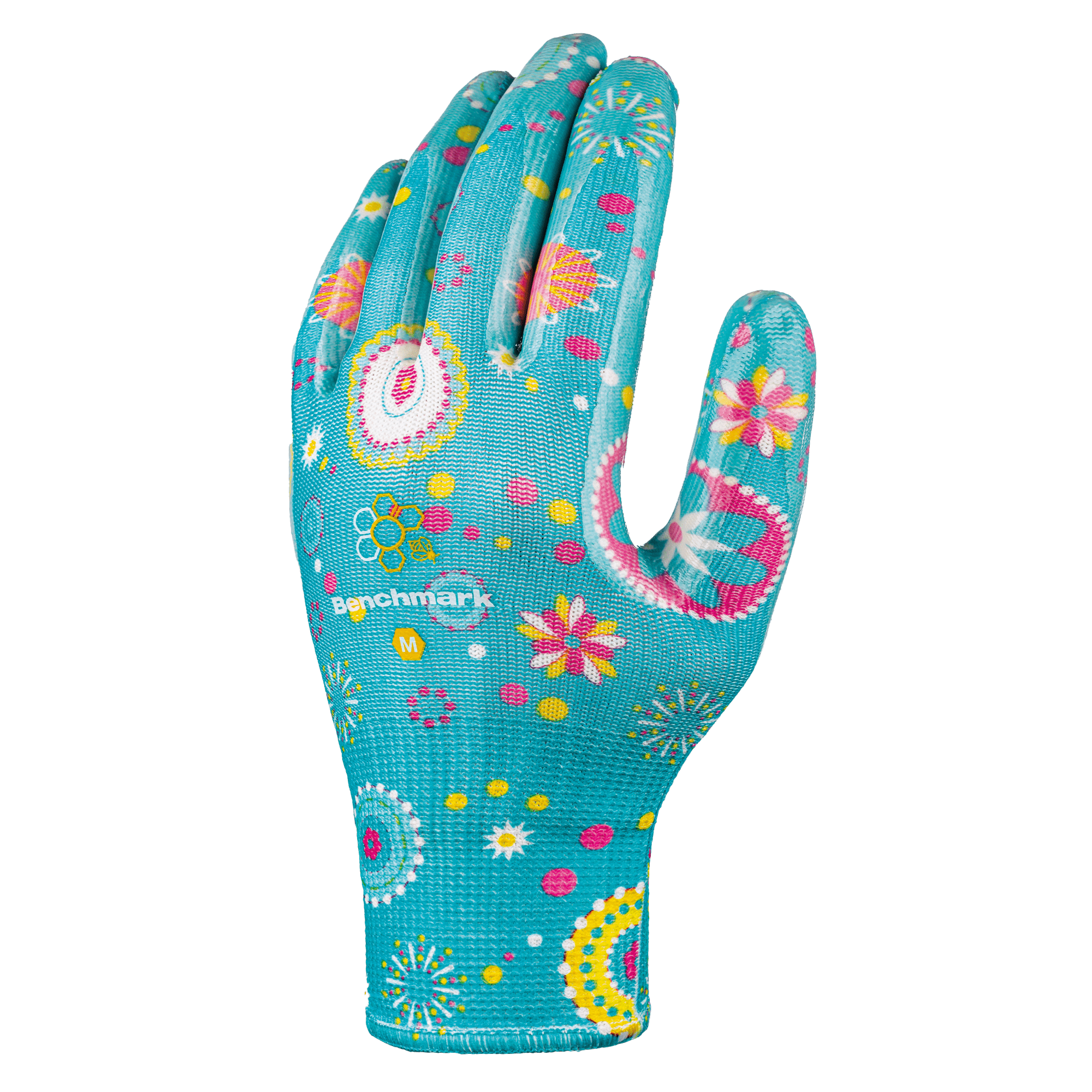 BMG921 Expression Water Resistant Coated Patterned Gardening Gloves