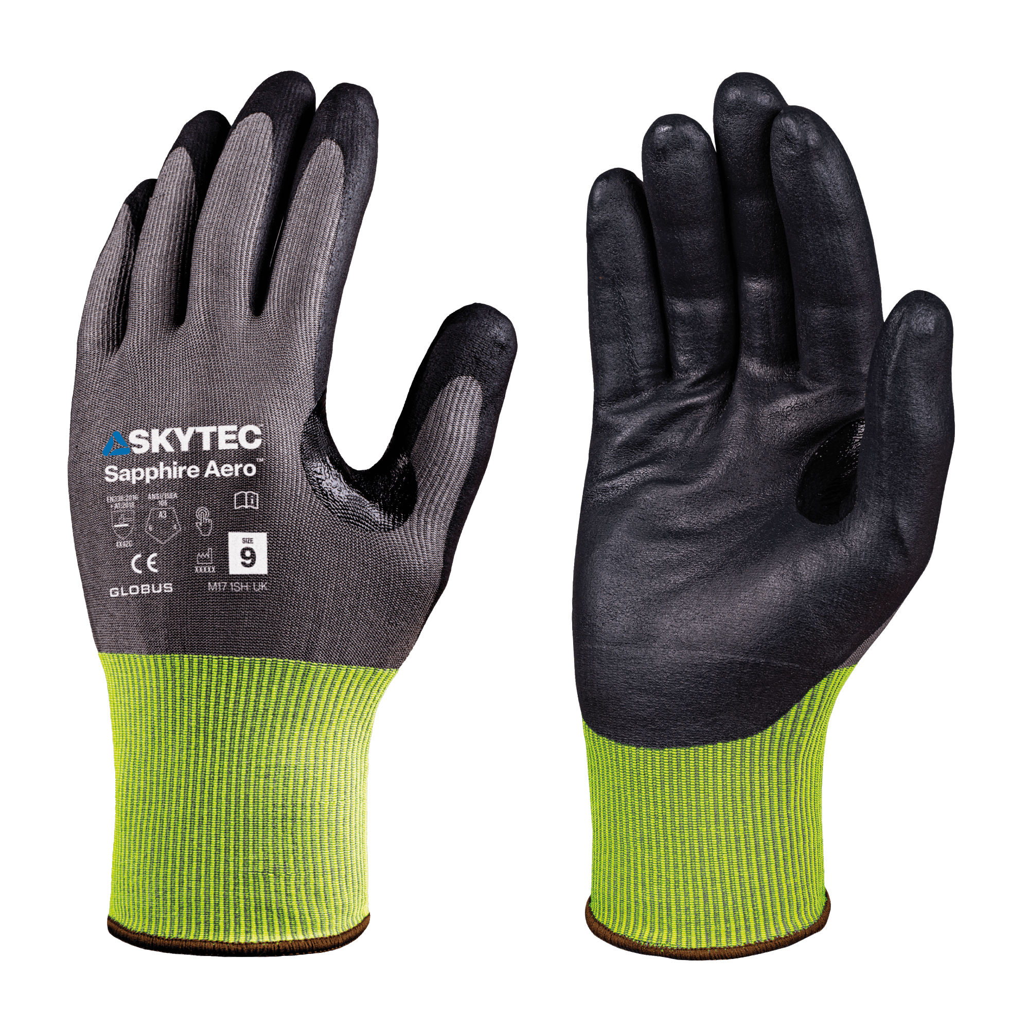 Sapphire Aero Lightweight Comfort Fit Cut Resistant Safety Work Gloves