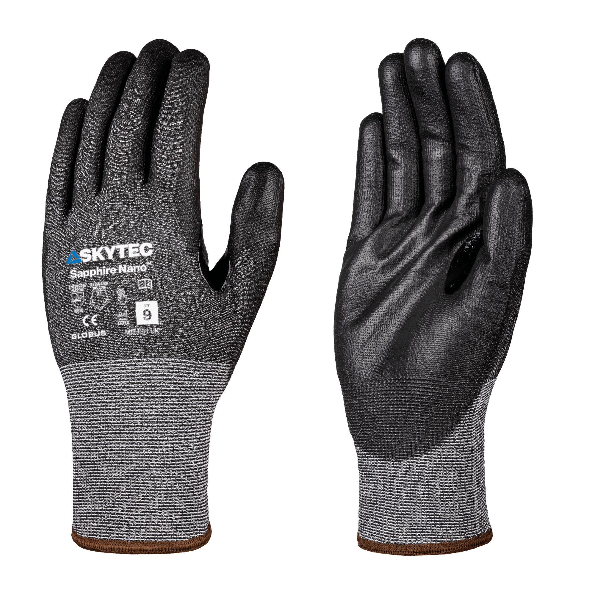 Sapphire Nano Super Thin High Cut Resistant Insulated Work Gloves