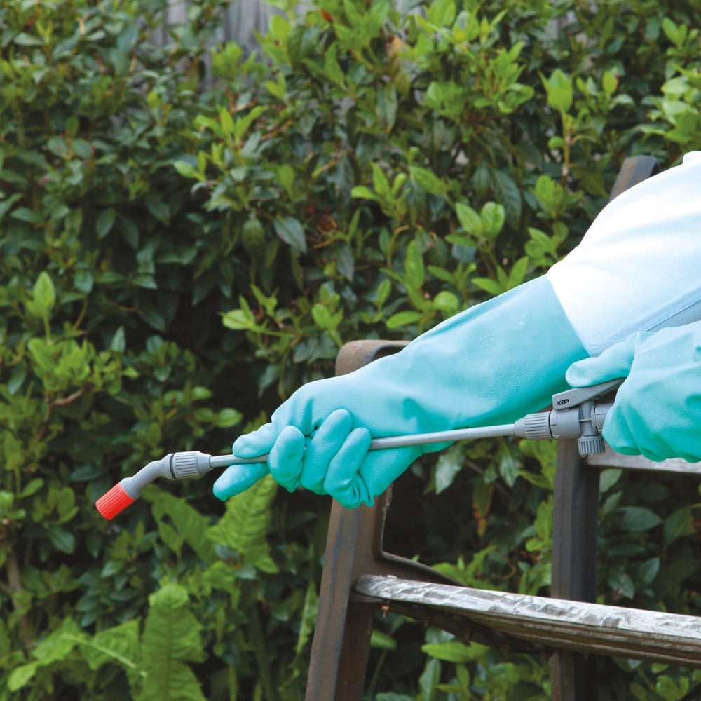 
                  
                    SHOWA 730 Textured Finish Nitrile Chemical Resistant Long Rubber Gauntlet Gloves - Mstore
                  
                