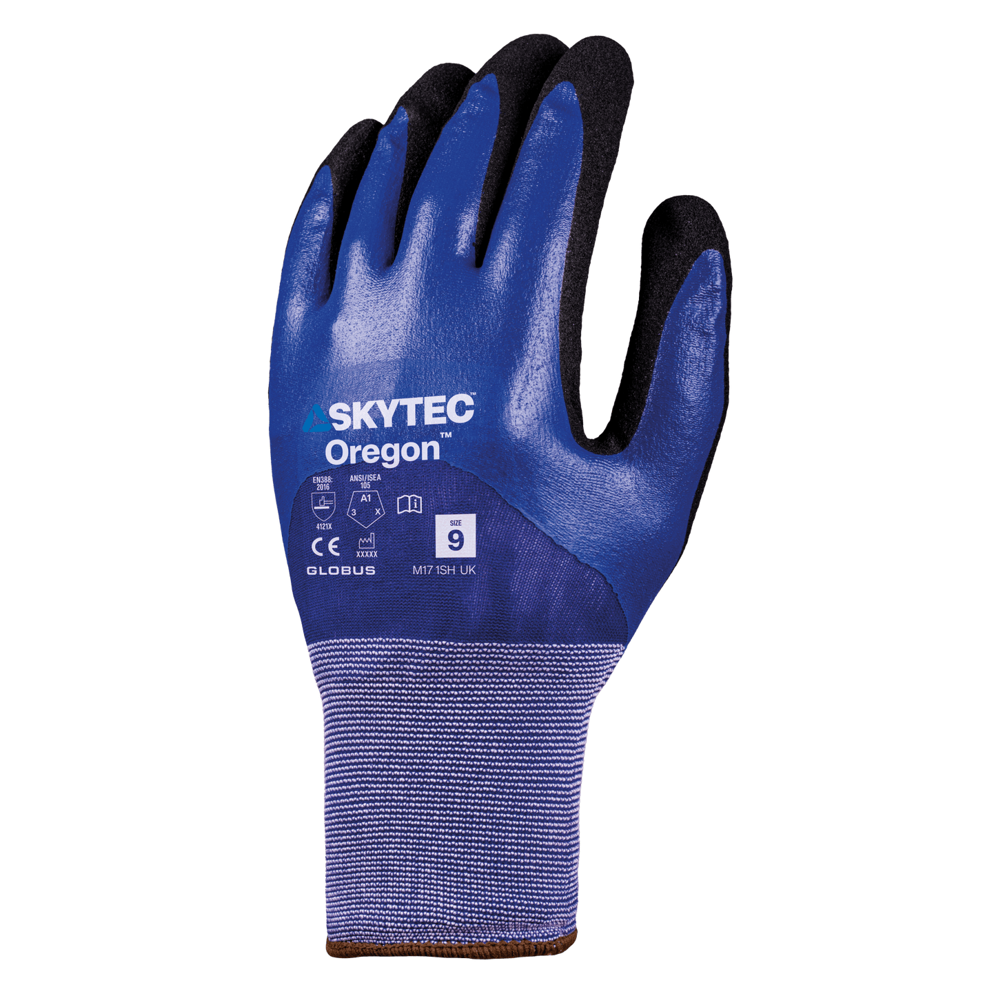SKYTEC Oregon Ultra Lightweight Coated Work Gloves with Nitrile Oil & Water Resistant Grip - Mstore