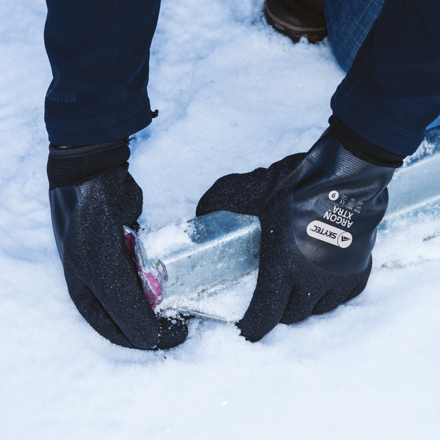 SKYTEC Argon Xtra Fleece Lined Thermal Water Repellent Work Gloves - Mstore