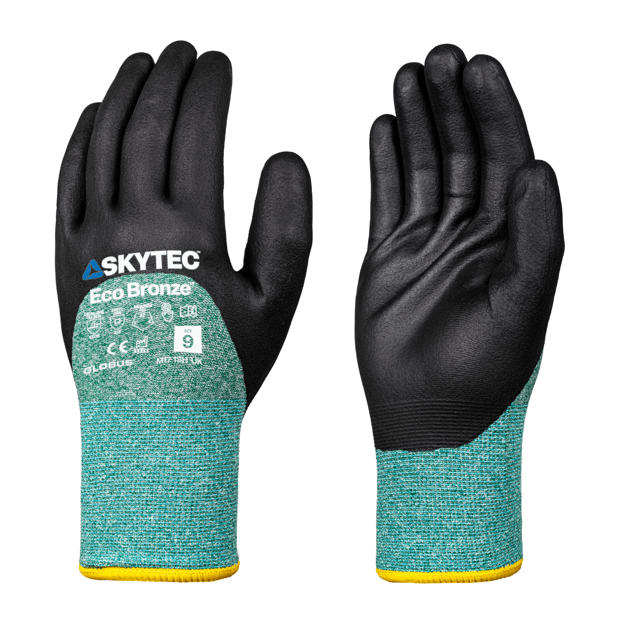 Eco Insulated Touchscreen Recycled Nitrile Foam Coated Work Gloves